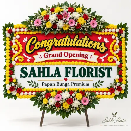 Papan Bunga Ucapan Selamat Cibiru